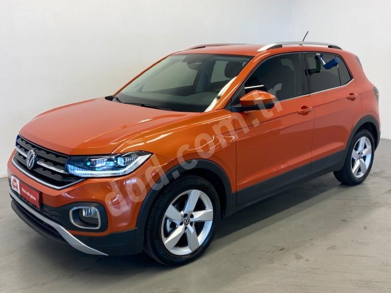 Volkswagen T Cross 1.0 TSI 110PS STYLE DSG 2022 MODEL 20.600 KM DOD